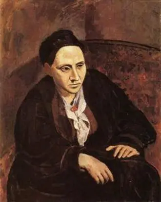 پرتره Gertrude stein اثر پابلو پیکاسو ، سال 1905