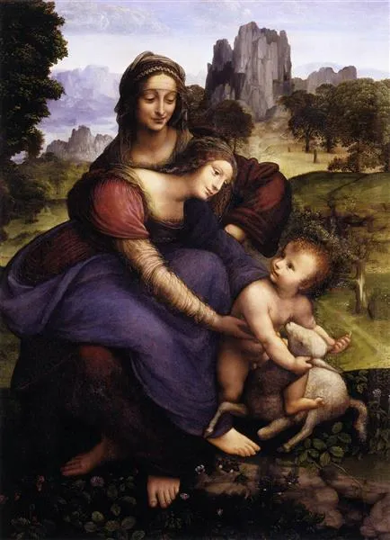 باکره و کودک با سنت آنا (The Virgin and Child with St. Anne)